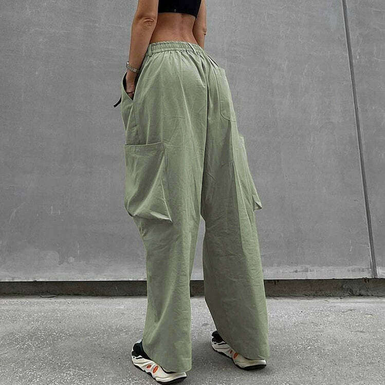 Rae Loose Cargo Pants - Y2K Summer Grunge, 90s Retro Style, Y2K Club & Party Outfits