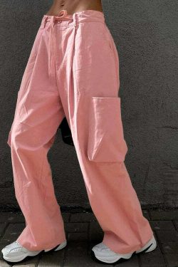 Rae Loose Cargo Pants - Y2K Summer Grunge, 90s Retro Style, Y2K Club & Party Outfits