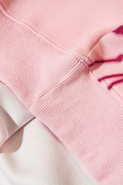 Rakugaki Hoodie - Y2K Summer Grunge, 90s Retro, Pastel Goth, Y2K Club & Party Outfits
