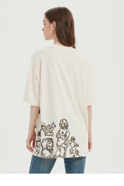Rakugaki Tee - Y2K Summer Grunge & 90s Retro Fashion, Baby Tees, Y2K Club & Party Outfits