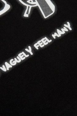 Rakugaki Tee - Y2K Summer Grunge & 90s Retro Fashion, Baby Tees, Y2K Club & Party Outfits