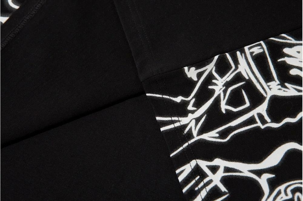Rakugaki Tee - Y2K Summer Grunge Outfit, 90s Retro Style, Baby Tees, Y2K Popstar Fashion
