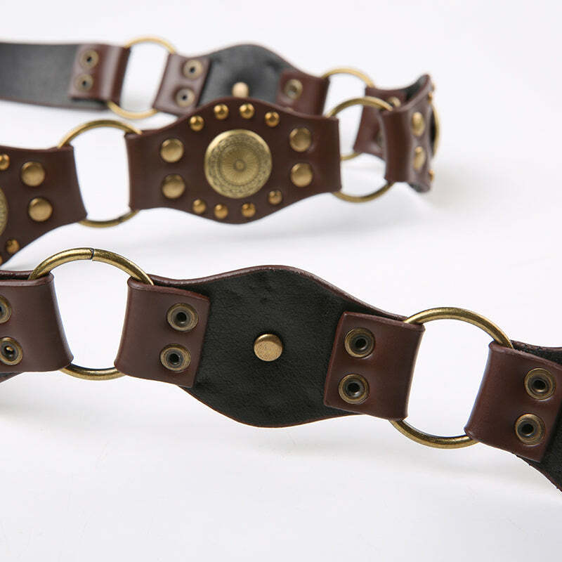 Ravyn Retro Belt - Y2K Grunge, 90s Fashion, Gothic Y2K, Pastel Goth, Y2K Party