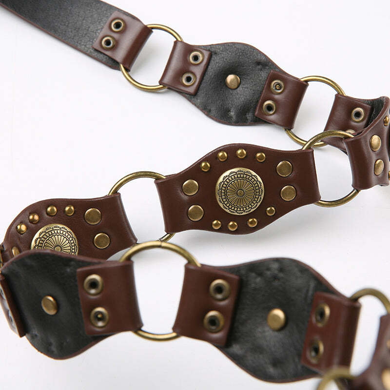 Ravyn Retro Belt - Y2K Grunge, 90s Fashion, Gothic Y2K, Pastel Goth, Y2K Party
