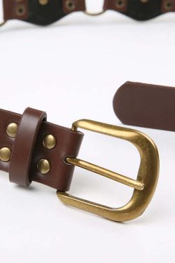 Ravyn Retro Belt - Y2K Grunge, 90s Fashion, Gothic Y2K, Pastel Goth, Y2K Party