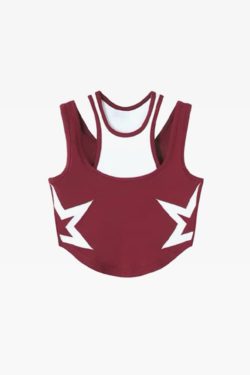 Red Y2K Top - Retro 90s Grunge, Summer Party, Club Outfits, Popstar Style, Baby Tees