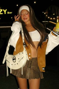 Reem Faux Leather Mini Skirt - Y2K Summer, 90s Grunge, Retro Goth, Y2K Party & Club Outfits