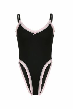 Remmy Bodysuit - Y2K Summer Grunge Outfit, 90s Fashion, Retro Style, Y2K Club & Party Look