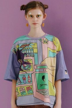 Retro Bang T-Shirt � Y2K Summer, 90s Grunge, Pastel Goth, Y2K Popstar, Baby Tees,