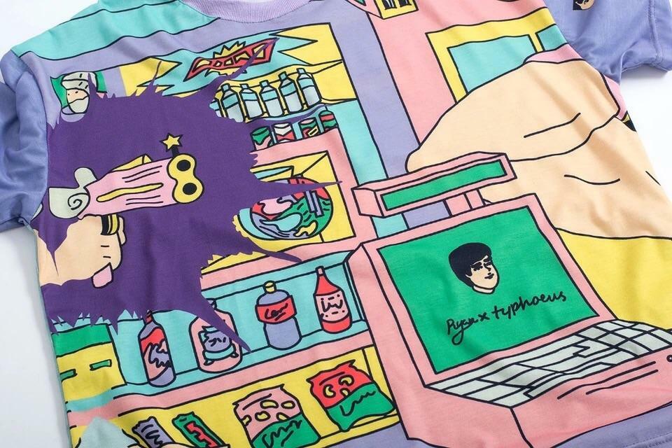 Retro Bang T-Shirt � Y2K Summer, 90s Grunge, Pastel Goth, Y2K Popstar, Baby Tees,