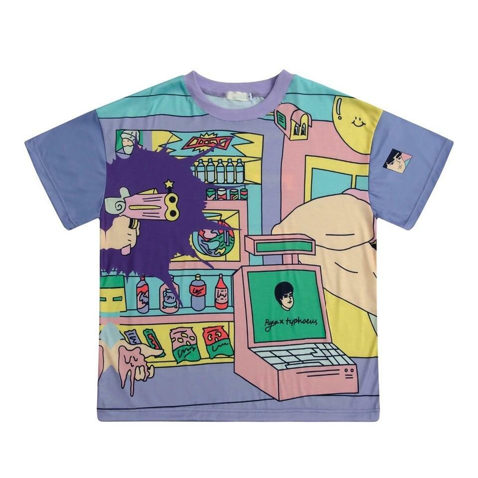 Retro Bang T-Shirt � Y2K Summer, 90s Grunge, Pastel Goth, Y2K Popstar, Baby Tees,