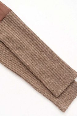 Retro Brown Grunge Long-Sleeve T-shirt - Y2K Summer, 90s Fashion, Gothic Y2K, Y2K Club