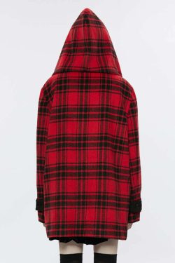 Reversible Punk Plaid Coat - Y2K Grunge, 90s Fashion, Retro Style, Summer Y2K Outfits