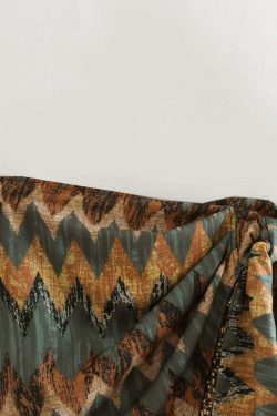 Riddhi Bohemian Mini Skirt - Y2K Summer Grunge, 90s Retro, Pastel Goth, Y2K Party &