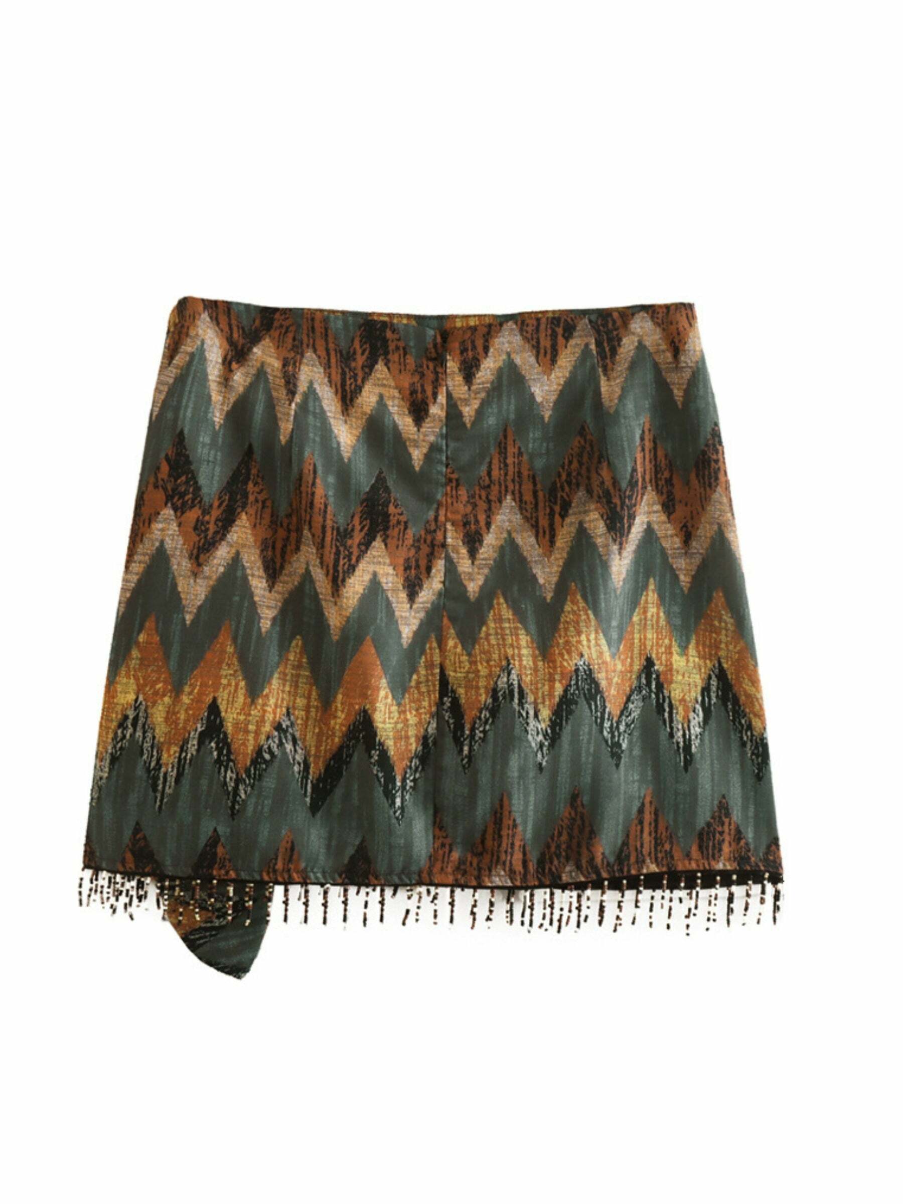 Riddhi Bohemian Mini Skirt - Y2K Summer Grunge, 90s Retro, Pastel Goth, Y2K Party &