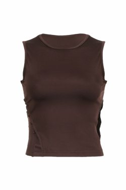 Ridley Asymmetric Top - Y2K Summer Grunge, 90s Retro, Pastel Goth, Y2K Party & Club Outfits
