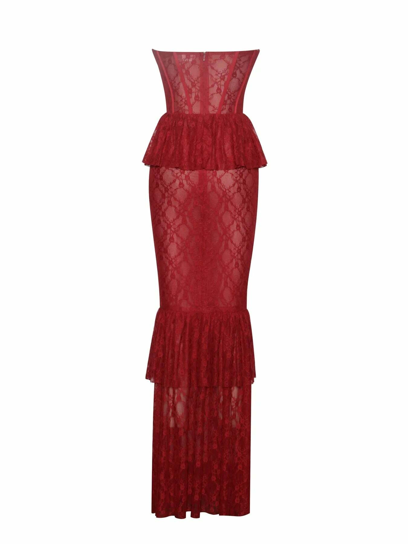 Riva Lace Maxi Dress - Y2K Summer Outfit, 90s Fashion, Grunge, Retro Style, Y2K Party Look