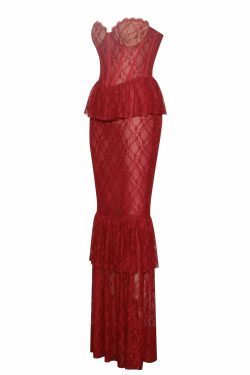 Riva Lace Maxi Dress - Y2K Summer Outfit, 90s Fashion, Grunge, Retro Style, Y2K Party Look
