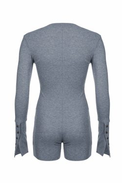 Riyana Long Sleeve Romper - Y2K Summer Grunge Outfit, 90s Fashion, Retro Style, Y2K Party Look