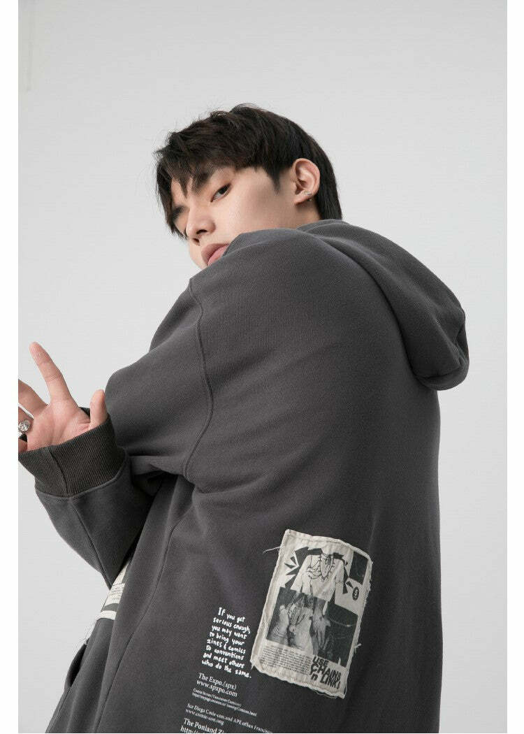RPB 'Memories' Zip-Up Jacket - Y2K & 90s Grunge Fashion, Retro Summer & Party Outfits