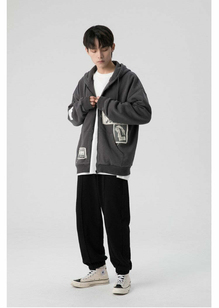 RPB 'Memories' Zip-Up Jacket - Y2K Summer, 90s Grunge, Retro Style, Y2K Club & Party
