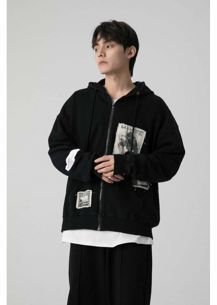 RPB 'Memories' Zip-Up Jacket - Y2K Summer, 90s Grunge, Retro Style, Y2K Club & Party