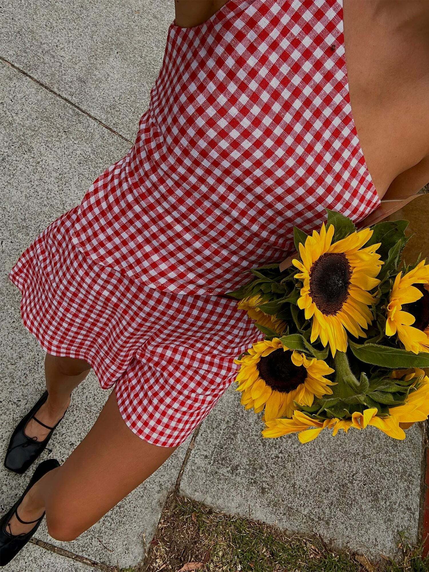 Rylen Plaid Shorts Set - Y2K Summer Grunge Outfit, 90s Fashion, Retro Style, Y2K Club Look