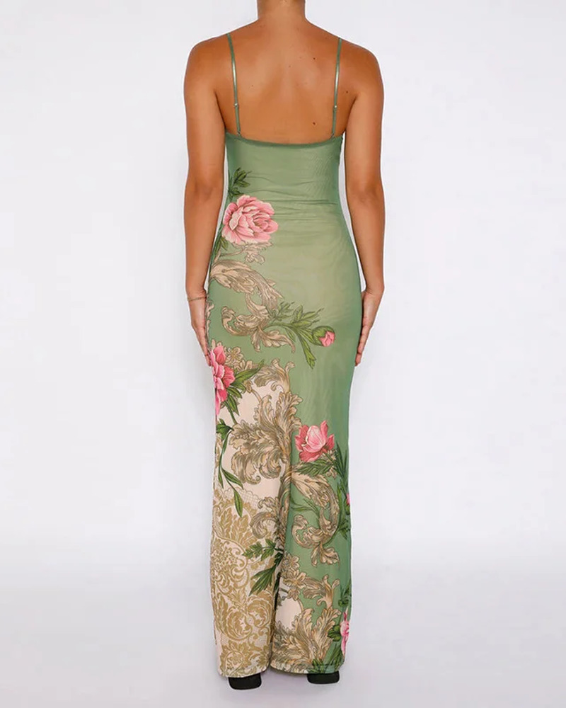 Sage Green Bodycon Dress - Y2K Summer Outfit, 90s Fashion, Grunge, Retro Style, Y2K Party Look