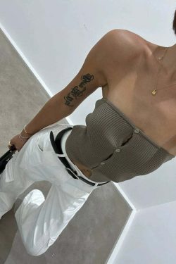 Sanai Straight Pants - Y2K Summer Grunge, 90s Retro, Pastel Goth, Y2K Club & Party Outfits