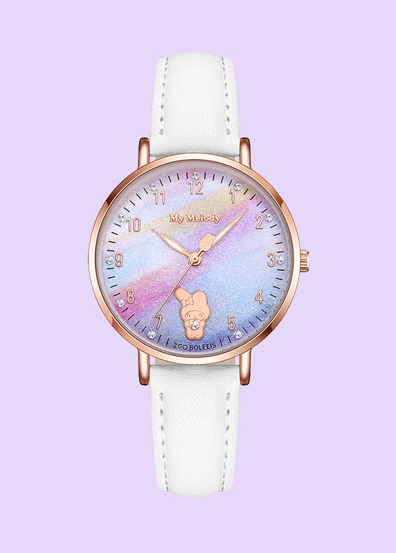 Sanrio Characters Leather Wrist Watches - Y2K Grunge, 90s Retro, Pastel Goth, Y2K Popstar Style