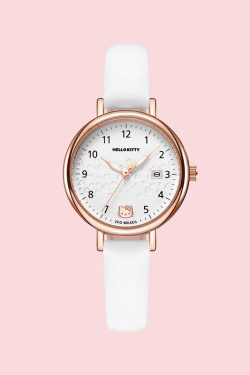 Sanrio Characters Leather Wrist Watches - Y2K Grunge, 90s Retro, Pastel Goth, Y2K Popstar Style