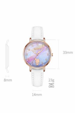 Sanrio Characters Leather Wrist Watches - Y2K Grunge, 90s Retro, Pastel Goth, Y2K Popstar Style