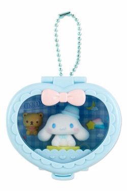Sanrio Heart Attack Compact Mirror Keychain - Y2K Grunge, 90s Retro, Pastel Goth Fashion Accessory