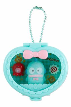 Sanrio Heart Attack Compact Mirror Keychain - Y2K Grunge, 90s Retro, Pastel Goth Fashion Accessory