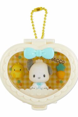 Sanrio Heart Attack Compact Mirror Keychain - Y2K Grunge, 90s Retro, Pastel Goth Fashion Accessory
