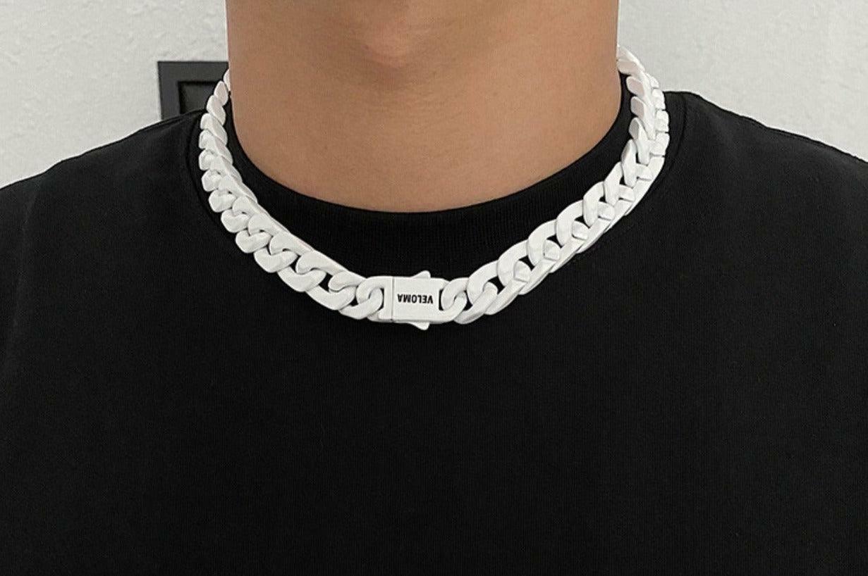 SAZ Hero Chain Necklace - Y2K Summer, 90s Grunge, Retro Style, Y2K Party, Gothic Y2K Fashion