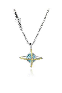 SAZ Poseidon of Neptune Necklace - Y2K Summer, 90s Grunge, Retro Style, Y2K Party, Gothic Y2
