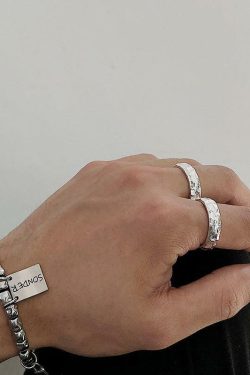 SAZ Regolith Ring: Y2K Summer & 90s Grunge Fashion, Retro Y2K Outfits, Gothic Y2K Style