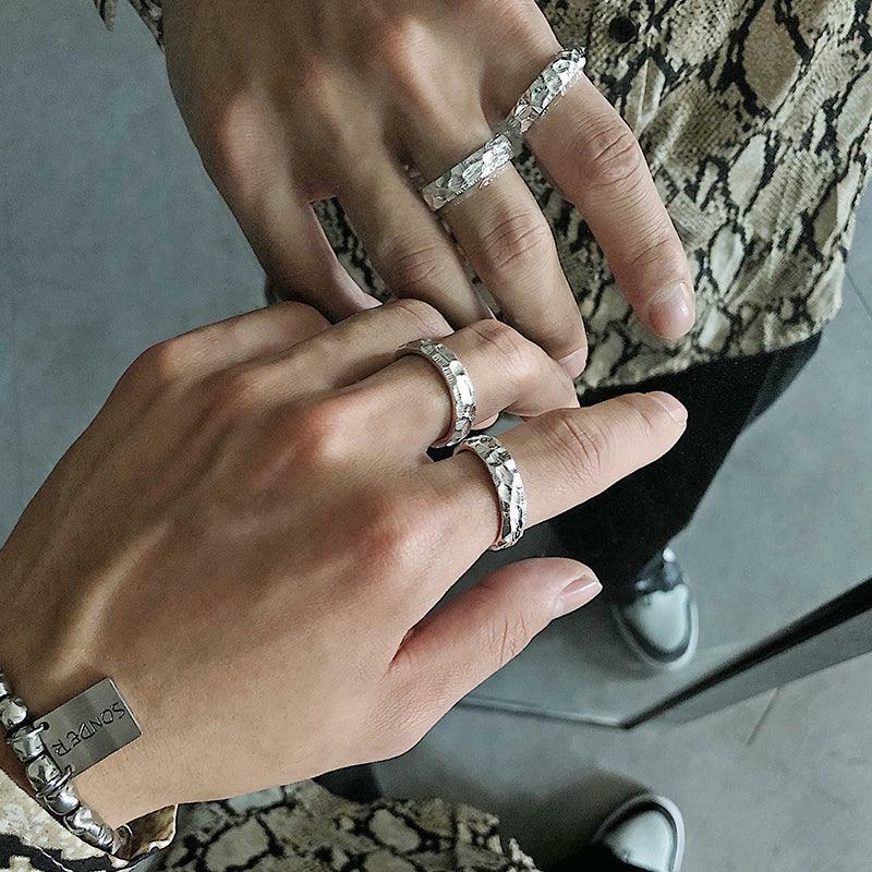 SAZ Regolith Ring: Y2K Summer & 90s Grunge Fashion, Retro Y2K Outfits, Gothic Y2K Style