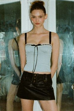 Selina Strappy Top - Y2K Summer, 90s Grunge, Retro, Pastel Goth, Y2K Party & Club Out