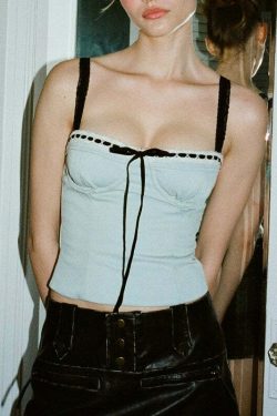 Selina Strappy Top - Y2K Summer, 90s Grunge, Retro, Pastel Goth, Y2K Party & Club Out