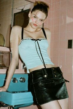 Selina Strappy Top - Y2K Summer, 90s Grunge, Retro, Pastel Goth, Y2K Party & Club Out