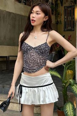 Sevyn Mesh Tank Top - Y2K Summer Grunge, 90s Retro, Pastel Goth, Y2K Party & Club Out