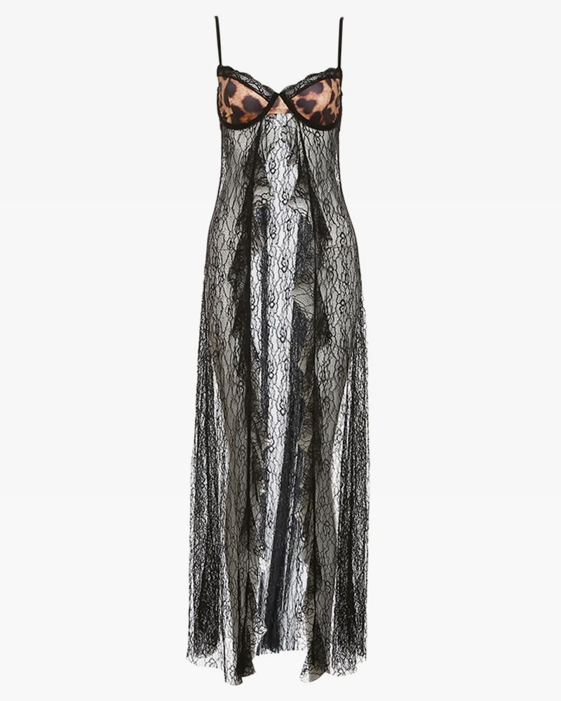 Sexy Black Lace Dress - Y2K Summer, 90s Grunge, Retro Goth, Party & Club Outfits for Women