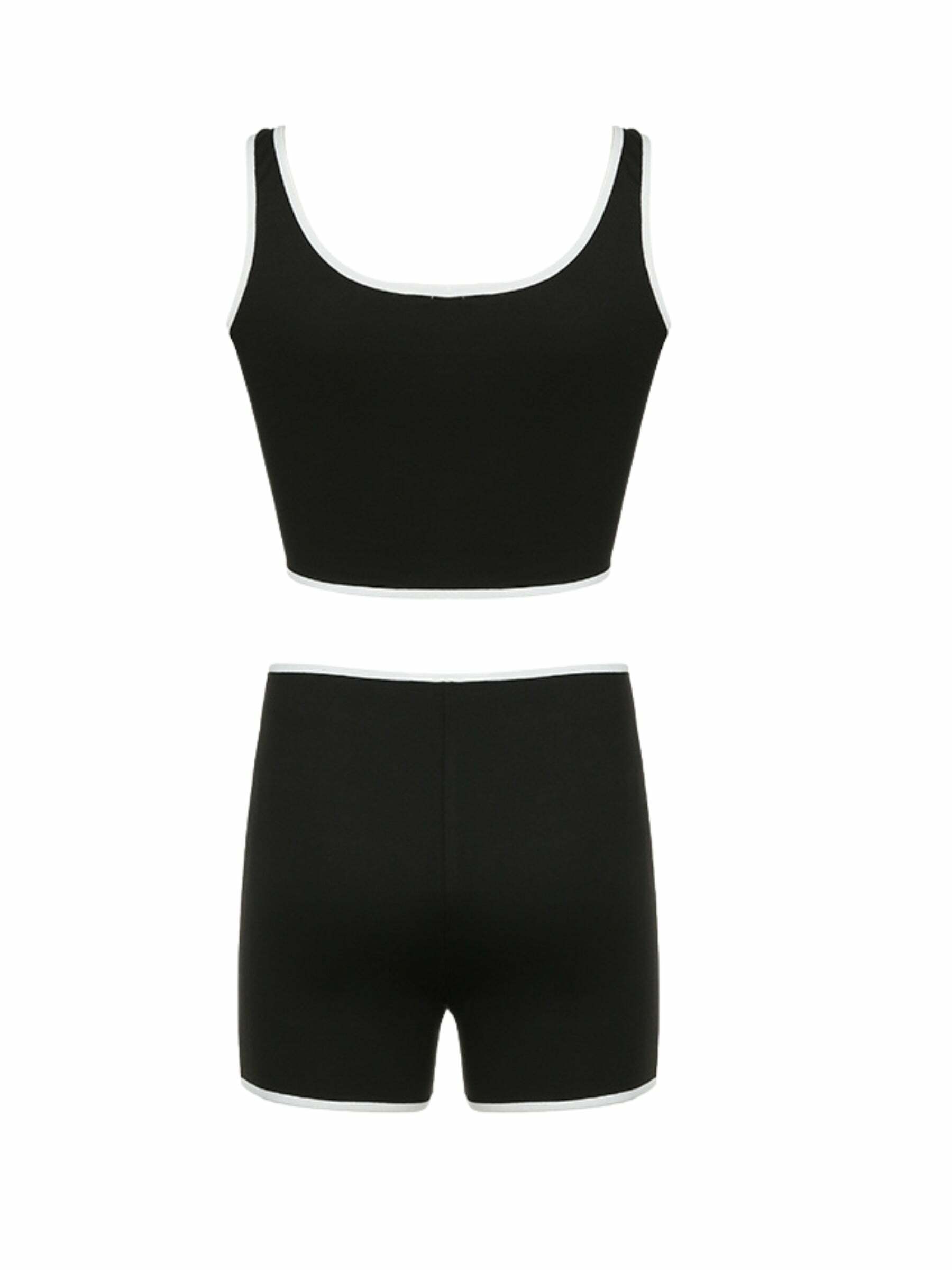 Sherry Two Piece Shorts Set - Y2K Summer Grunge Outfit, 90s Fashion, Retro Style