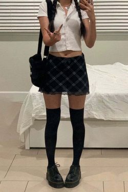 Sia Mesh Mini Skirt - Y2K Summer Grunge, 90s Retro, Pastel Goth, Y2K Party & Club Out