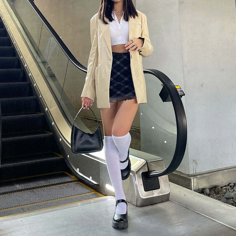 Sia Mesh Mini Skirt - Y2K Summer Grunge, 90s Retro, Pastel Goth, Y2K Party & Club Out