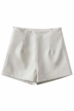 Siena Faux Leather Shorts - Y2K Summer, 90s Grunge, Retro Style, Y2K Party & Club Outfits