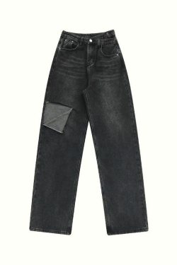 So Ripped! Y2K Grunge Loose Jeans - 90s Fashion, Retro Style, Summer Y2K Outfits
