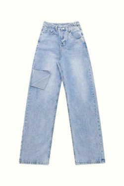 So Ripped! Y2K Grunge Loose Jeans - 90s Fashion, Retro Style, Summer Y2K Outfits